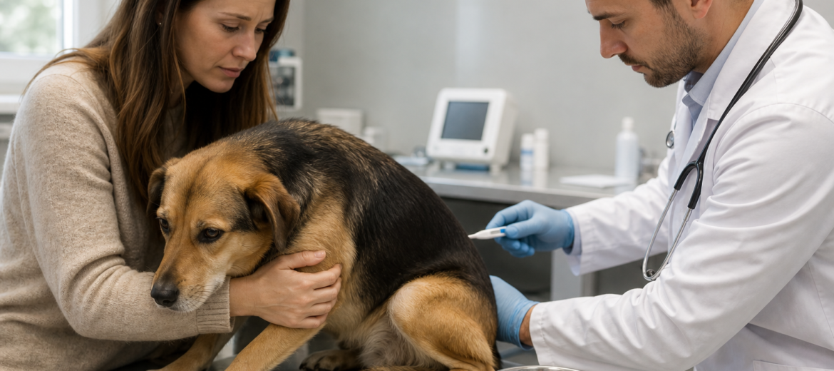 Como saber se o cachorro está com febre? Sinais além da temperatura